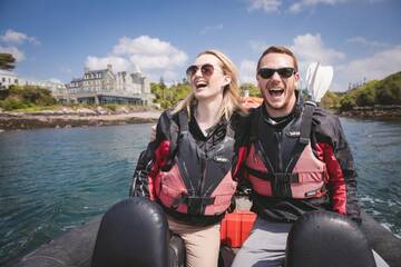 Фото номера Двухместный номер с 1 кроватью и видом на горы Отель Parknasilla Resort &amp; Spa г. Сним 20